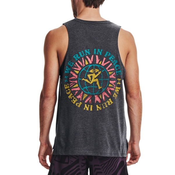 Under Armour We Run In Peace Tank - Black/Reflective