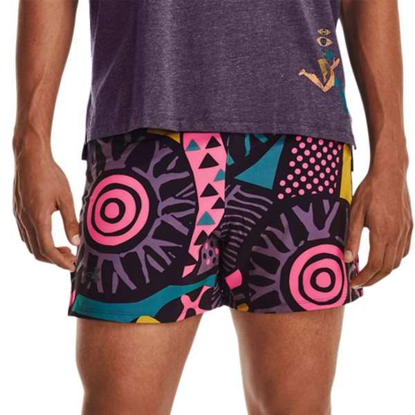 Men's Running Shorts Under Armour We Run In Peace 5in Shorts  Tux Purple 13770480541