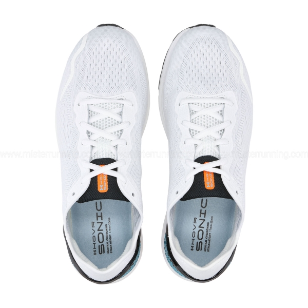 Under Armour HOVR Sonic 6 - White/Black/Blue Surf