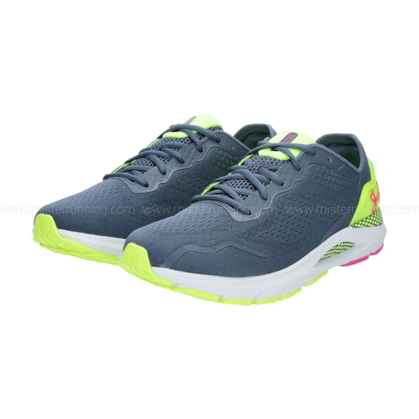 Under Armour HOVR Sonic 6 - Downpour Gray/Lime Surge
