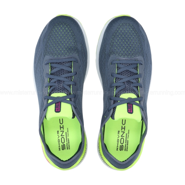 Under Armour HOVR Sonic 6 - Downpour Gray/Lime Surge