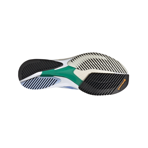 adidas adizero Adios 7 - White Tint/Court Green/Blue Dawn