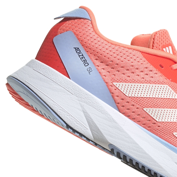 adidas adizero SL - Coral Fusion/White Tint/Solar Red