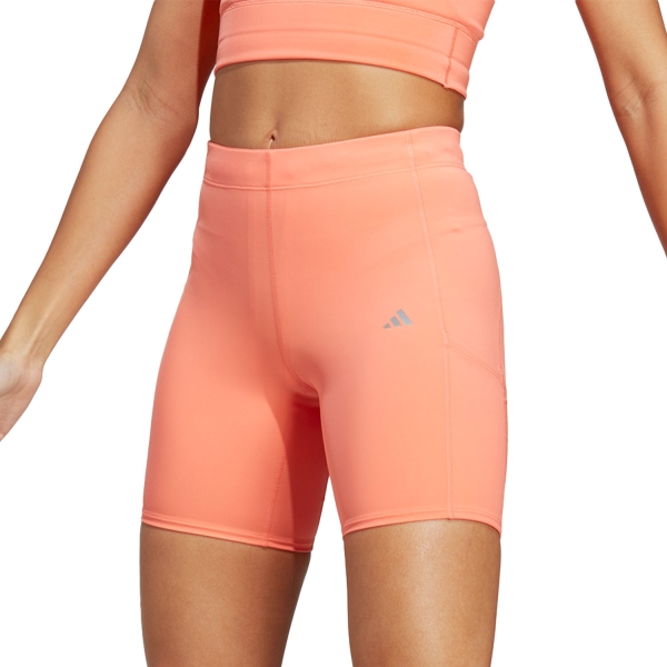 Pantaloncini Running Donna adidas adidas Fast HEAT.RDY 8in Pantaloncini  Coral Fusion  Coral Fusion 