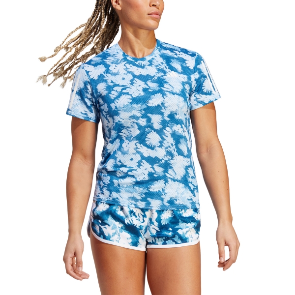 Camiseta Running Mujer adidas Own The Run Cooler Camiseta  Night Marin HP0480