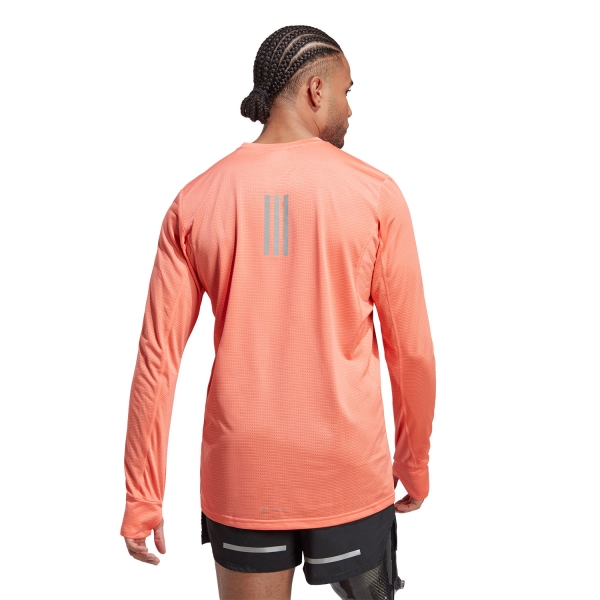 adidas Own The Run Pro Shirt - Coral Fusion
