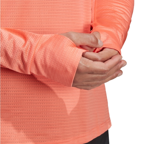 adidas Own The Run Pro Shirt - Coral Fusion