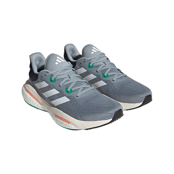 adidas Solar Glide 6 - Light Grey/Core White/Court Green