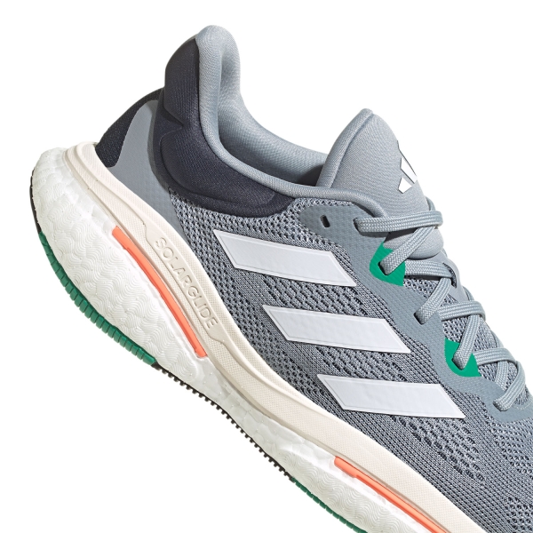adidas Solar Glide 6 - Light Grey/Core White/Court Green