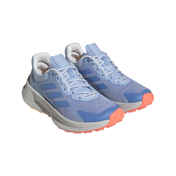 adidas Terrex Soulstride Flow - Blue Dawn/Blue Fusion/Coral Fusion