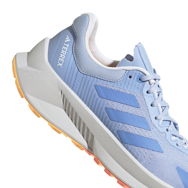 adidas Terrex Soulstride Flow - Blue Dawn/Blue Fusion/Coral Fusion