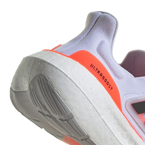 adidas Ultraboost Light - Core White/Core Black/Solar Red