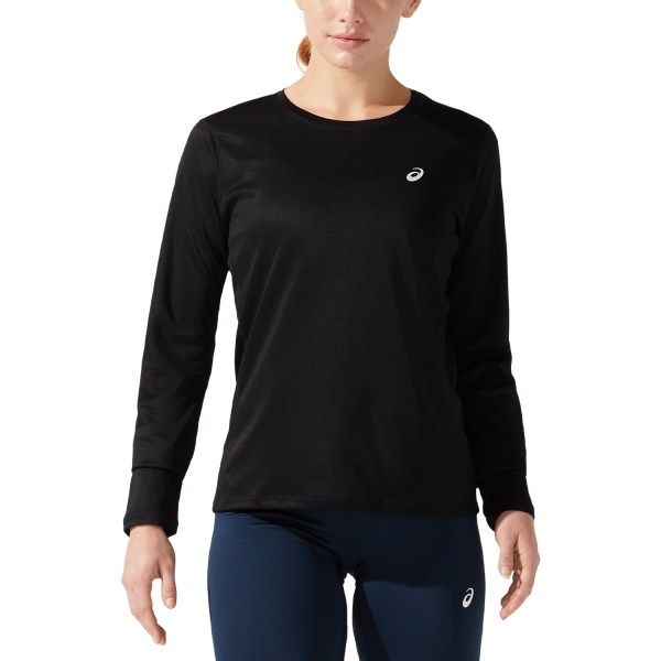 Women's Running Shirt Asics Core Shirt  Performance Black 2012C333001