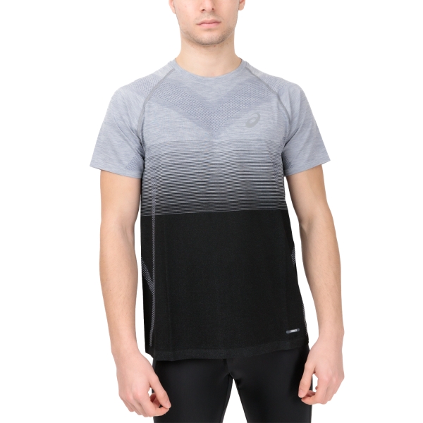 Camisetas Running Hombre Asics Seamless Camiseta  Performance Black/Carrier Grey 2011C398002