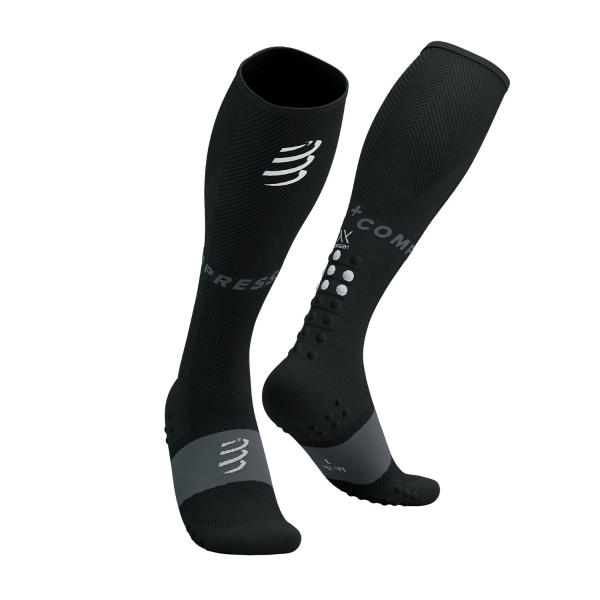 Calcetines Running Compressport Full Oxygen Calcetines  Black SU00050B990