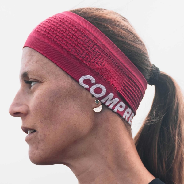 Compressport On/Off Headband - Persian Red