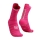 Compressport Pro Racing V4.0 Ultralight Calze - Hot Pink/Summer Green