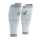 Compressport R2 Oxygen Logo Gambaletti a Compressione - White/Nebel Grey