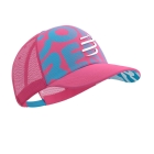 Compressport Trucker Cap - Hot Pink/Hawaiian Ocean