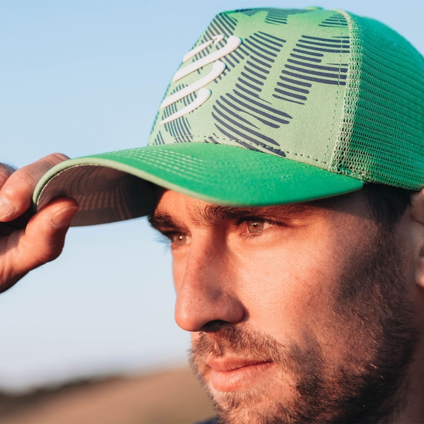 Compressport Trucker Cappello - Summer Green