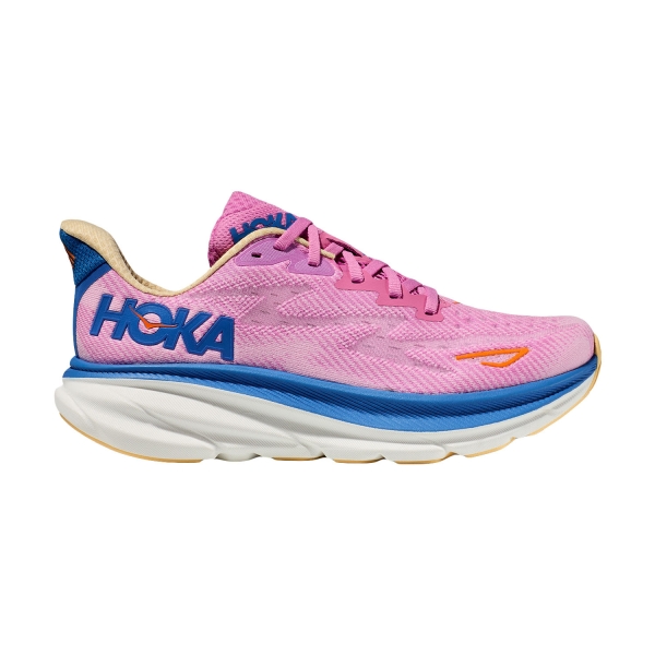 Hoka One One Clifton 9 Wide - Cyclamen/Sweet Lilac