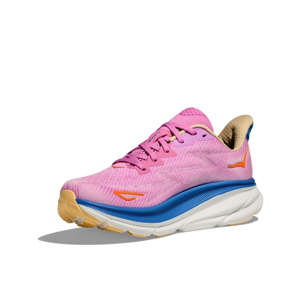 Hoka Clifton 9 Wide - Cyclamen/Sweet Lilac