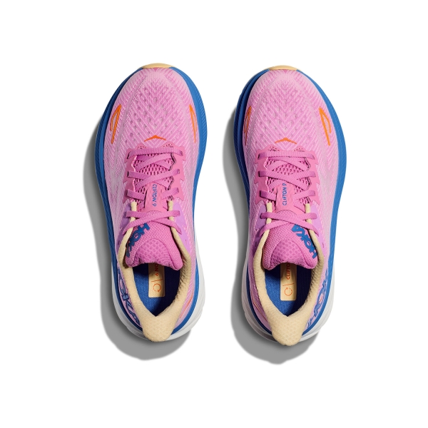 Hoka Clifton 9 Wide - Cyclamen/Sweet Lilac