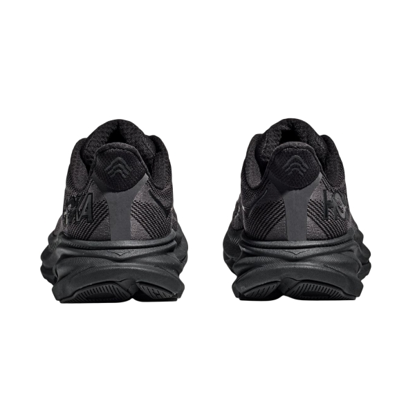 Hoka Clifton 9 Wide Men's Running Shoes - Black