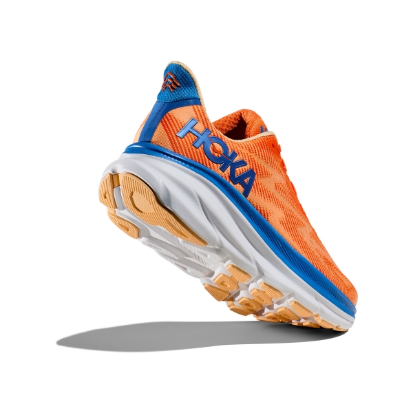 Hoka Clifton 9 Wide - Vibrant Orange/Impala