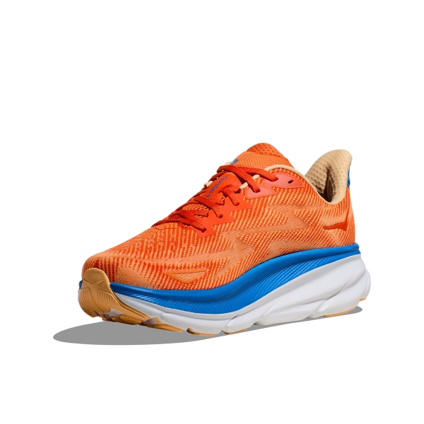 Hoka Clifton 9 Wide - Vibrant Orange/Impala