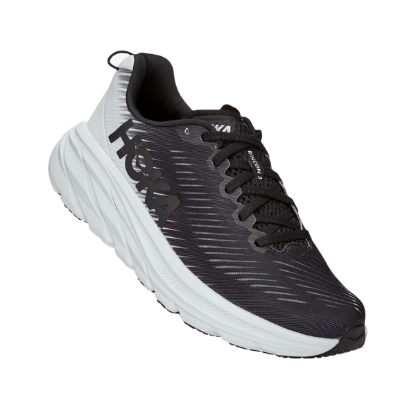 Hoka Rincon 3 Wide - Black/White