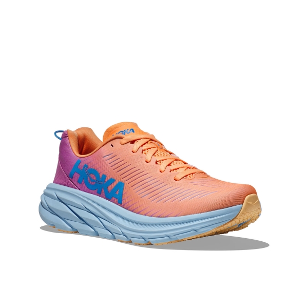Hoka Rincon 3 Wide - Mock Orange/Cyclamen
