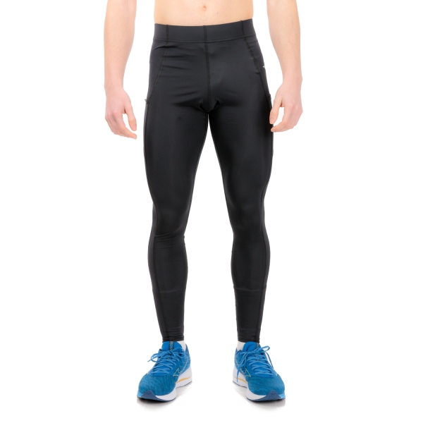 Pantaloni e Tights Running Uomo Mizuno Mizuno Impulse Core Pro Tights  Black  Black 