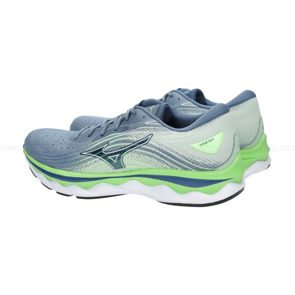 Mizuno Wave Sky 6 - China Blue/White/909 C