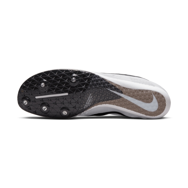 Nike Zoom Mamba 6 - White/Black/Metallic Silver