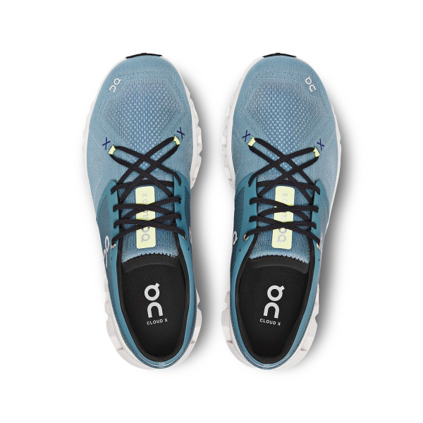 On Cloud X 3 - Pewter/White