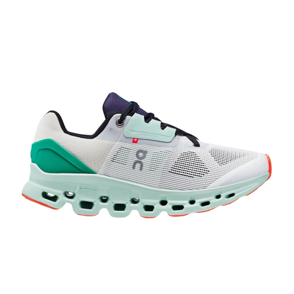 Women's Neutral Running Shoes On Cloudstratus  Undyed/White Creek 39.98245