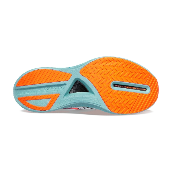 Saucony Endorphin Pro 3 - Fog/ViziOrange