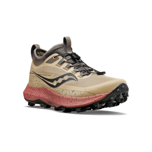 Saucony Peregrine 13 ST Women's Trail Running Shoes - Desert