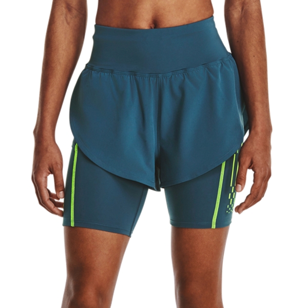 Pantalones cortos Running Mujer Under Armour Anywhere 2 in 1 2.5in Shorts  Static Blue 13767620414