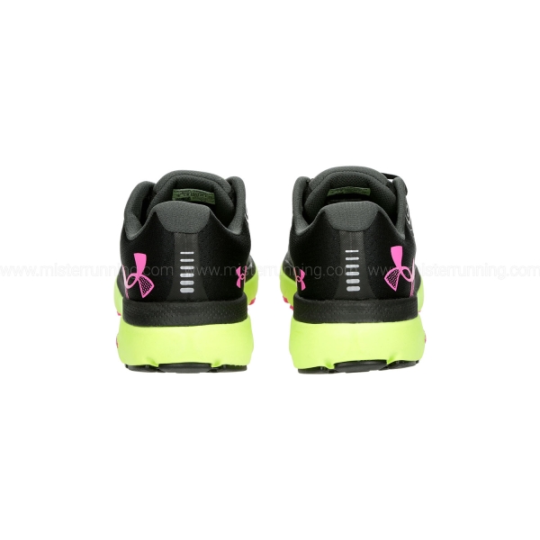 Under Armour HOVR Infinite 4 - Black/Lime Surge/Rebel Pink