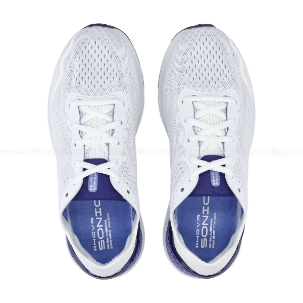 Under Armour HOVR Sonic 6 - White/Sonar Blue/Baja Blue