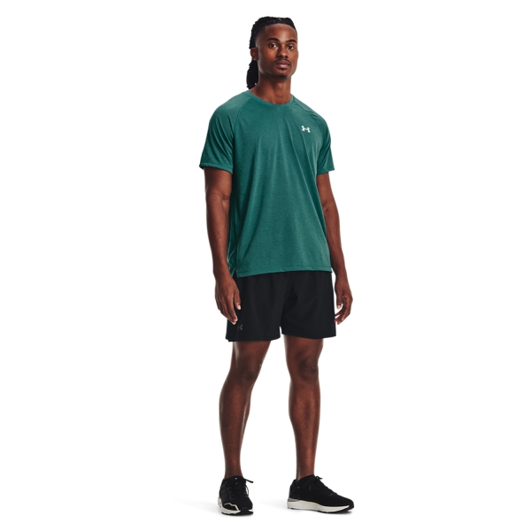 Under Armour Launch Elite 7in Shorts - Black/Reflective