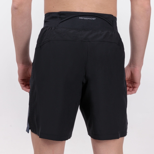 Under Armour Launch Elite Graphic 7in Shorts - Black/Reflective