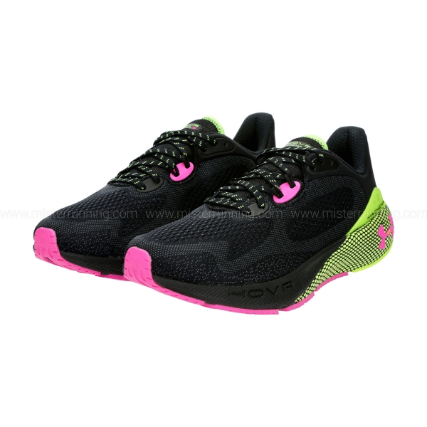 Under Armour HOVR Machina 3 - Black/Lime Surge/Rebel Pink