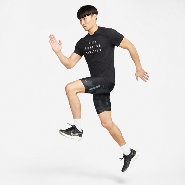 Nike Dri-FIT ADV Division Pinnacle 9.5in Shorts - Black/Reflective Black