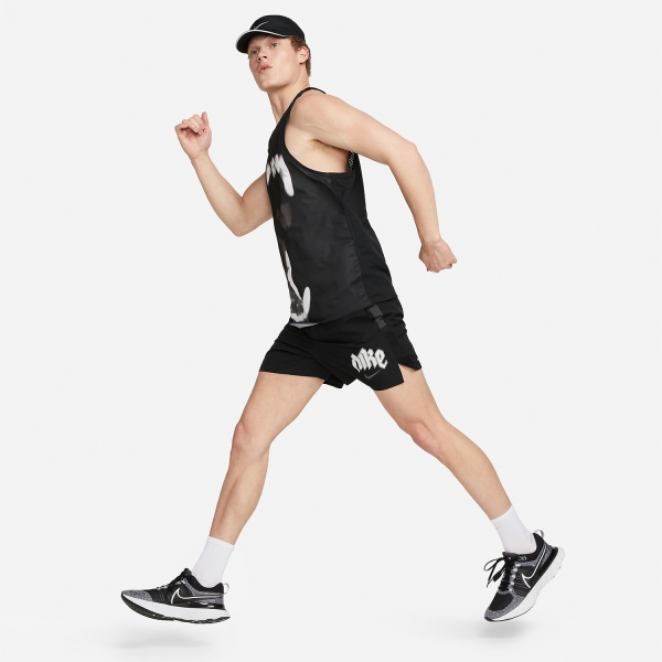 Nike Dri-FIT ADV Run Division Pinnacle Top - Black/Phantom/Reflective Black