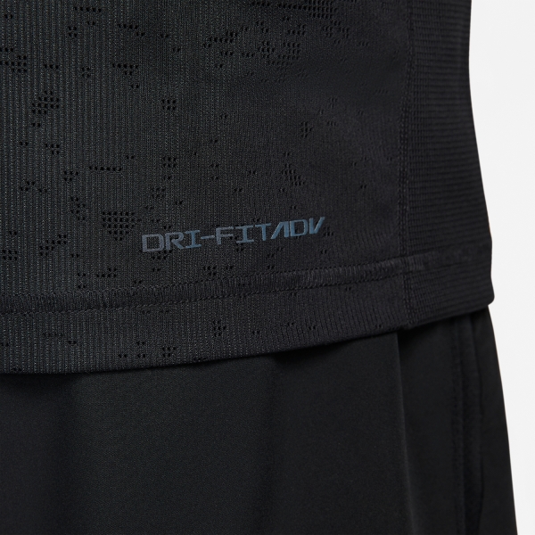 Nike Dri-FIT ADV Division TechKnit T-Shirt - Black/Reflective Black