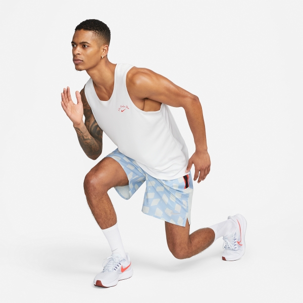 Nike Dri-FIT Challenger Graphic 7in Pantaloncini - Cobalt Bliss/Reflective Silver