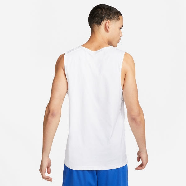 Nike Dri-FIT Hyverse Men's Training Tank - White/Black